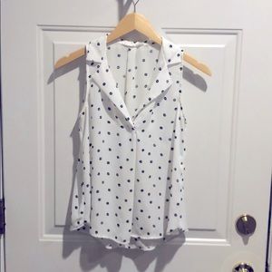 Lush Sleeveless Blouse